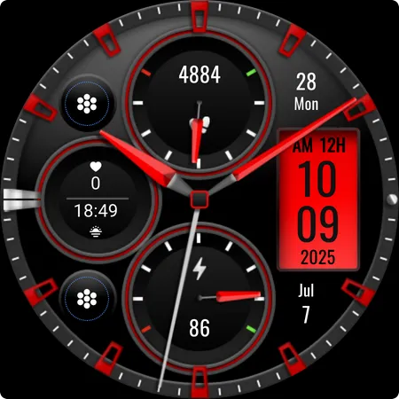 MJ178 Elegant Hybrid WatchFace screenshot 24