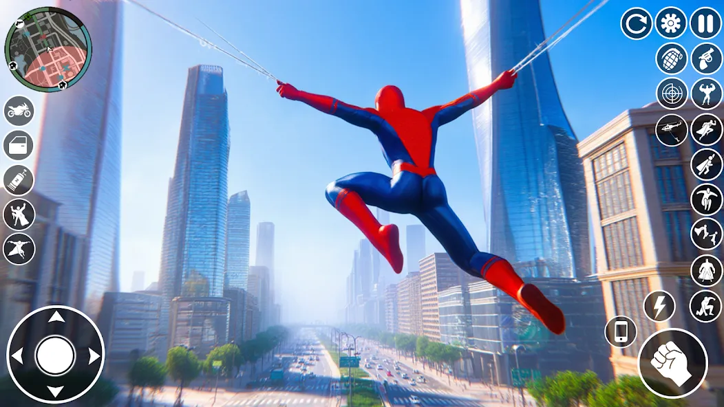 Spider Rope Hero - Rescue Town screenshot 1