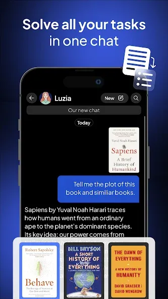 Luzia: AI Assistant & Chat screenshot 3