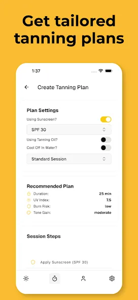 UV Tan: Tanning & Sun Tracker screenshot 3