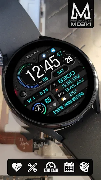 MD314 Health Watch Face screenshot 4