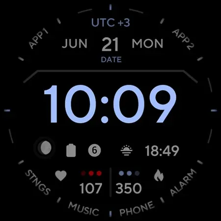 TACT ONE: Watch face screenshot 11