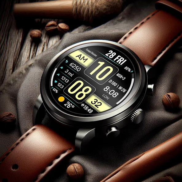 DIGI STRUMAN URX134 Watch face screenshot 5