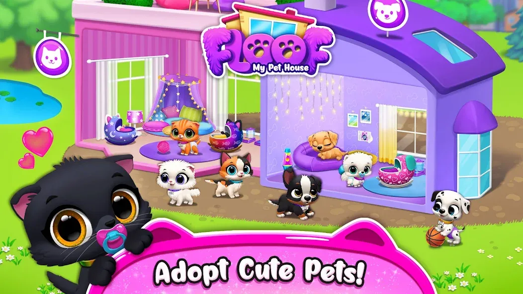 Floof – Mein Haustier-Haus screenshot 2