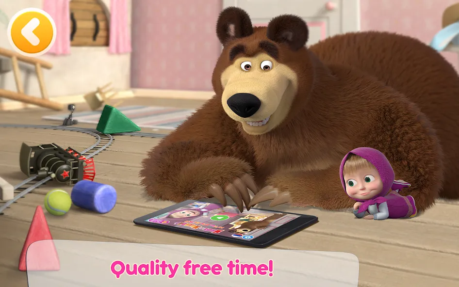 Masha and the Bear: Baby Game screenshot 13