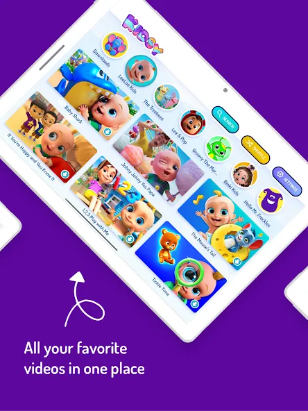 KIDSY Baby Kids Nursery Songs screenshot 13
