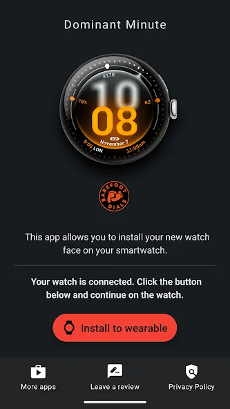 Dominant Minute Watch Face screenshot 20