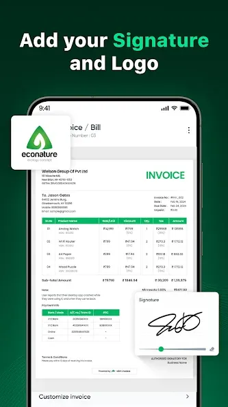 Facture App - Invoice Facile screenshot 10