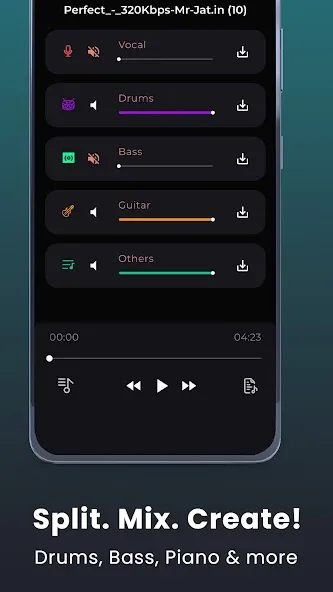 unMix - AI Vocal Remover screenshot 4