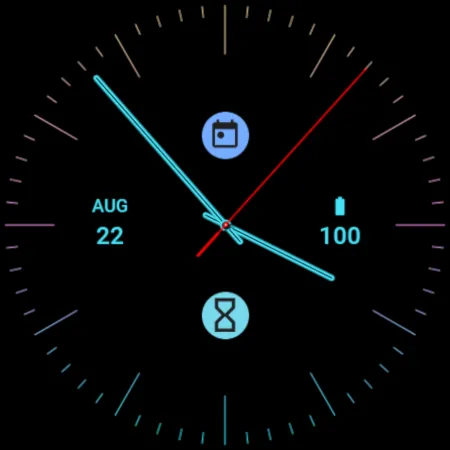 Sleek Summer Watch Face screenshot 5