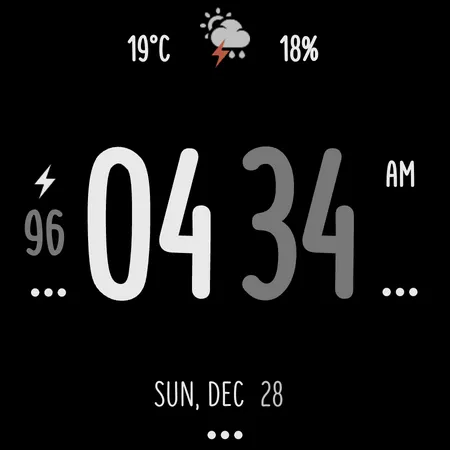 Living Digits Watch Face screenshot 6