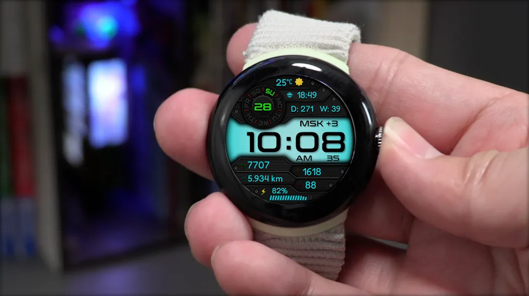 NUVELARO CTS59 Watch face screenshot 4