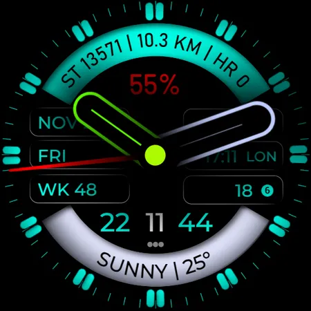 Watch Face WF166 screenshot 9