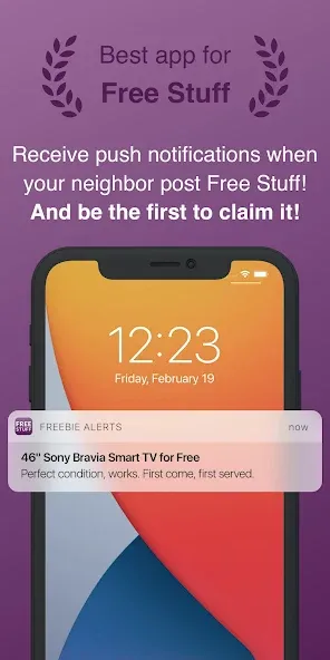 Freebie Alerts: Free Stuff App screenshot 1