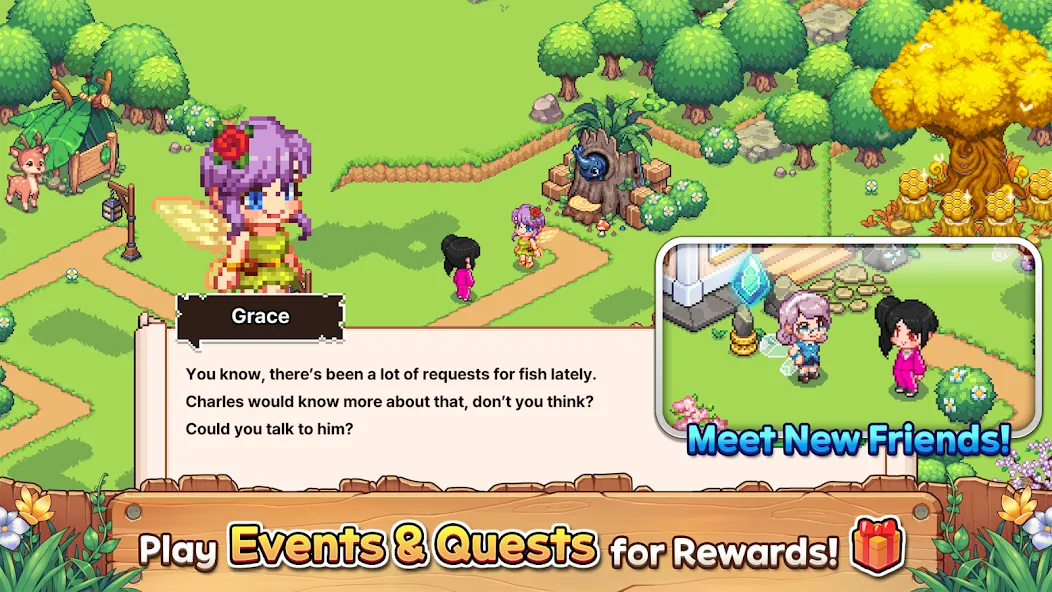 Viladia: Cozy Pixel Farm screenshot 8