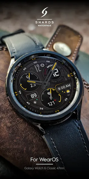 SH004 Watch Face, WearOS watch screenshot 4