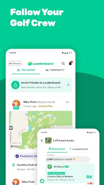 Leaderboard Golf screenshot 24