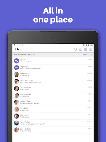 Text Free: Calling & Texting screenshot 9