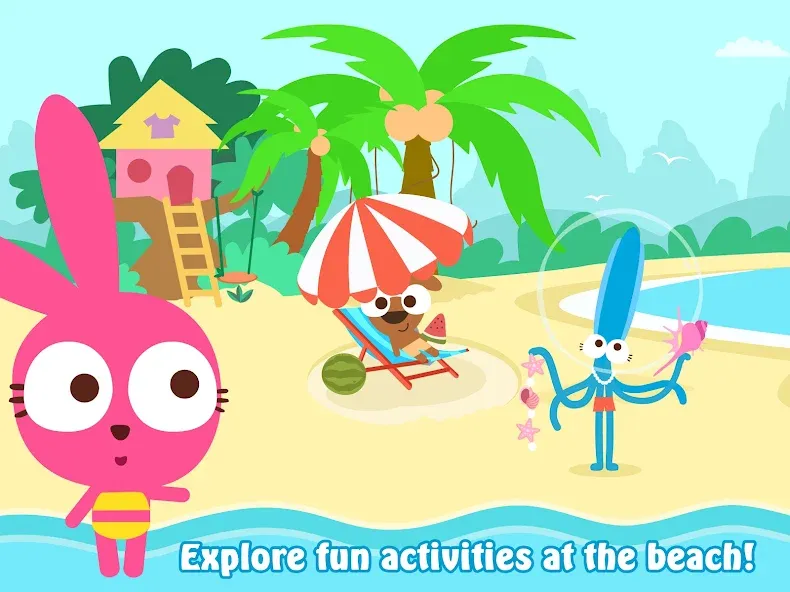 Purple Pink Summer Beach screenshot 13