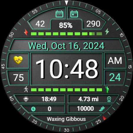Iris518 Digital Watch Face screenshot 18