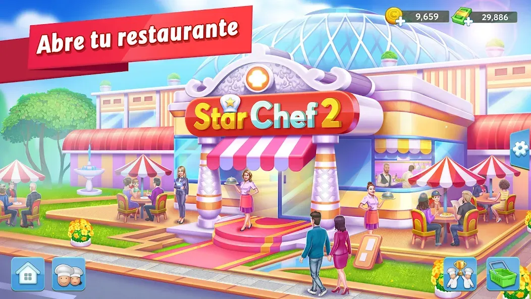 Star Chef 2: Cooking Game screenshot 1