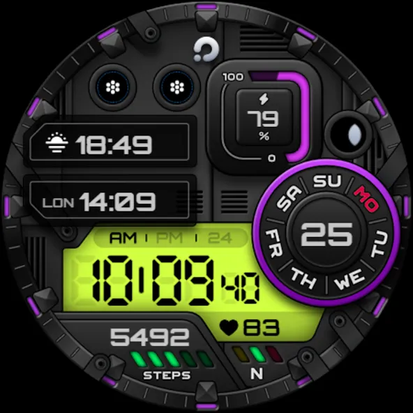 PRADO X101 Hybrid Watch Face screenshot 9