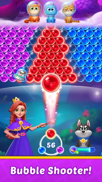 Bubble Shooter Kingdom screenshot 2