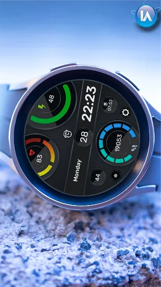 IA70 Digital Watchface screenshot 1