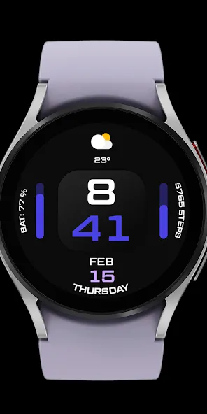 Night 50 - watch face screenshot 5