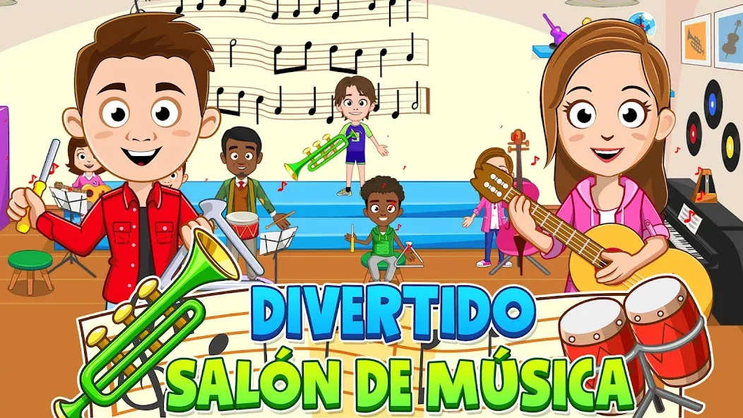 My Town : School screenshot 4