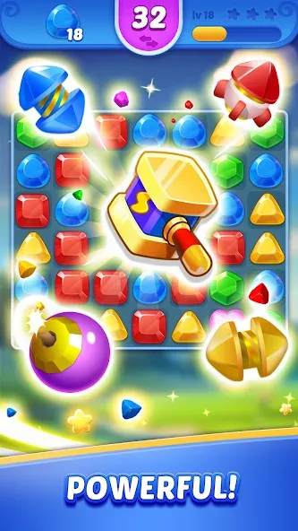 Jewel Blast Time - Match 3 screenshot 2