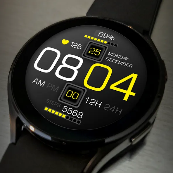 Key111 Digital Sport WatchFace screenshot 4