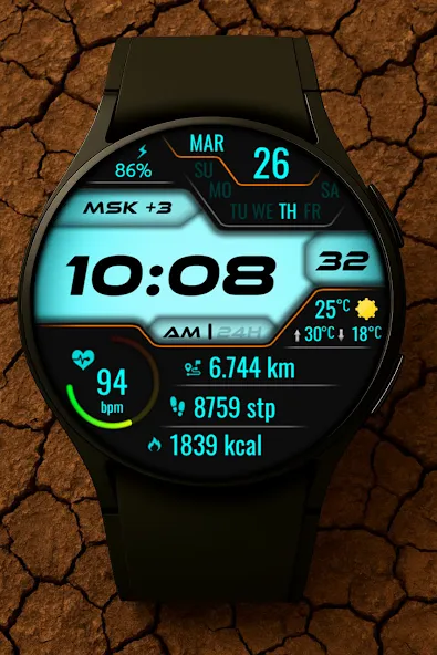 Vexitor Digital Watch Face screenshot 14