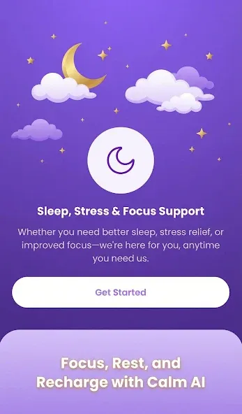 CalmAI: Meditate, Sleep Sounds screenshot 1