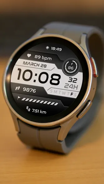 Flux Watch Face screenshot 1
