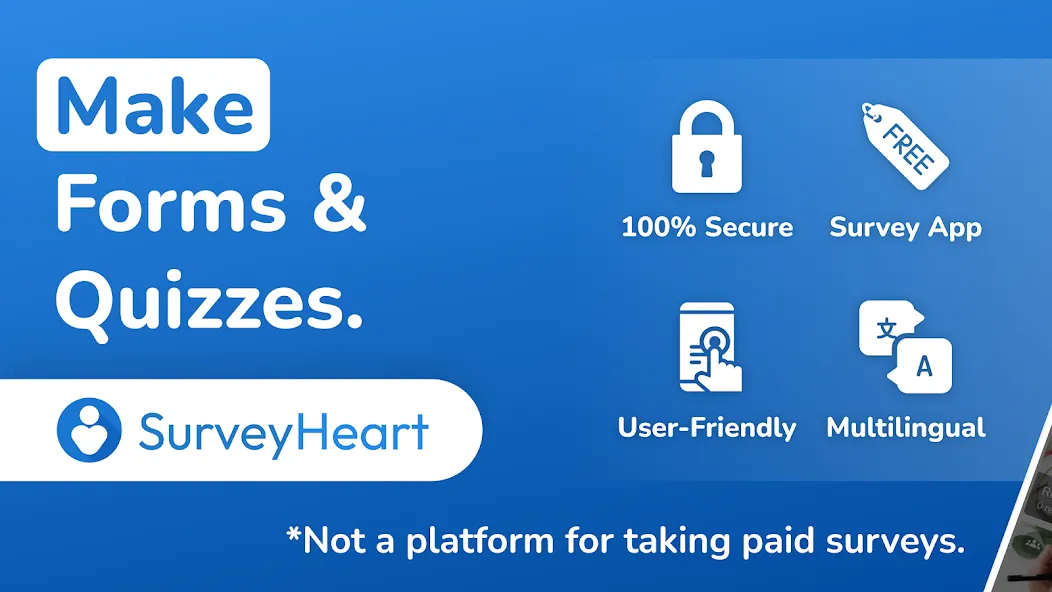 SurveyHeart: Form, Poll & Quiz screenshot 1