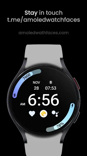 Athlete 2 Lite: Watch face screenshot 5