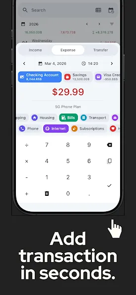 Trackwallet: Budget & Dépenses screenshot 3