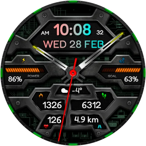 VOLTAN v2 URX117 Watch face screenshot 18