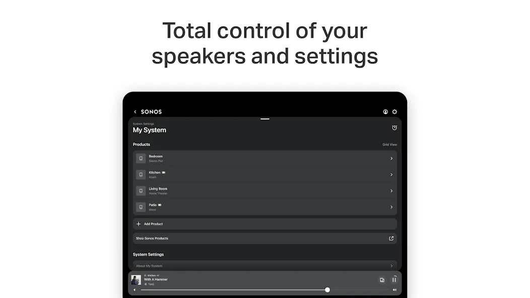 Sonos screenshot 10