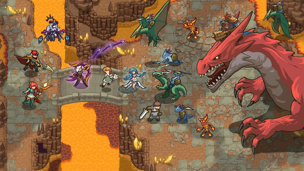 Fortias Saga: Idle RPG screenshot 8