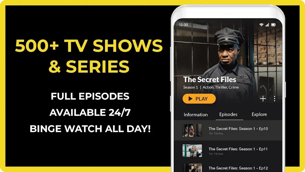 FREECABLE© TV App: Shows, News screenshot 4