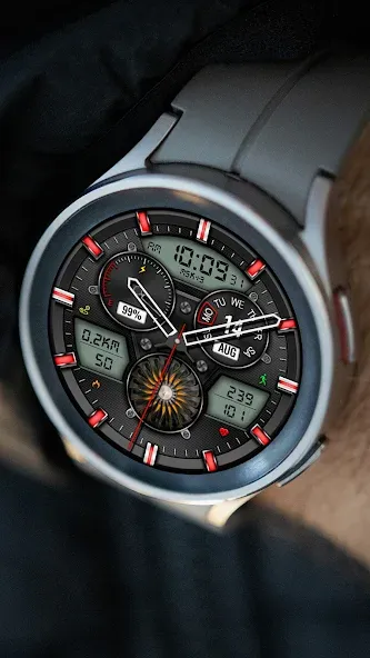 Hybrid CLOUD URX138 Watch face screenshot 7
