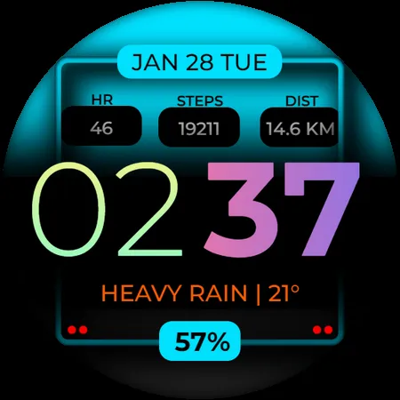 Watch Face WF124 screenshot 9
