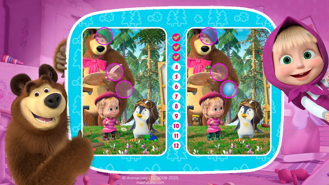 Masha and the Bear Educational screenshot 4