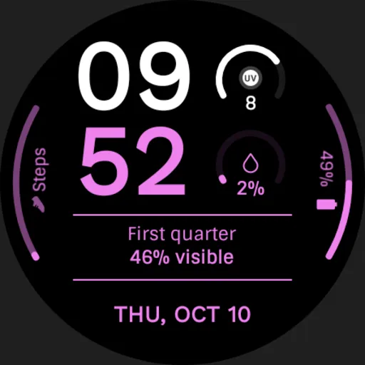 EXD102: Digital Watch Face screenshot 25