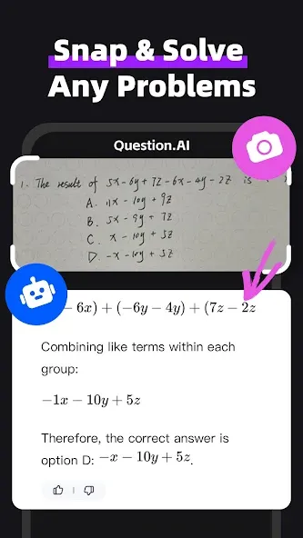 Question.AI - Chatbot&Math AI screenshot 3