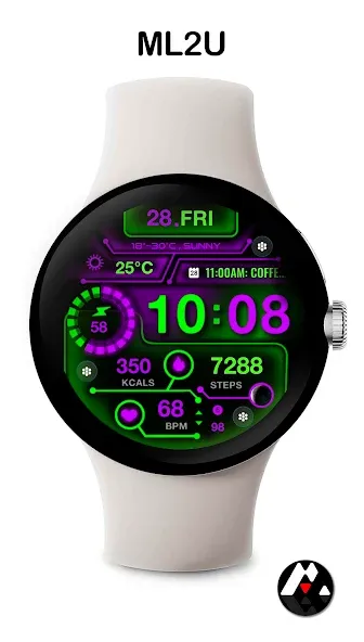 ML2U 217 Watch Face screenshot 6
