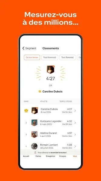 Strava : course, vélo, rando screenshot 8