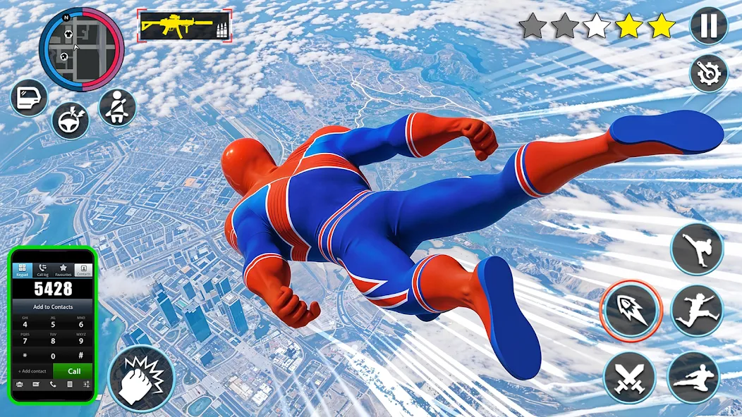 Spider Mafia Rope Hero Game 3D screenshot 3
